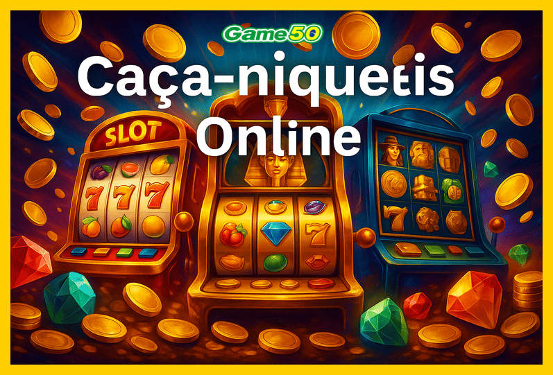 Explore o mundo das slot machines no GAME50 Casino